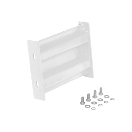 Vestil Bolt-On Style Guard Rail 1 Ft White GR-F2R-BO-1-WT